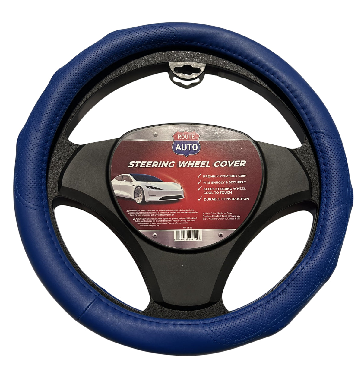 Steering Wheel Cover, Anti Slip, 15-inch Universal Stretchy Steering Wheel Protector Compatible with SUVS, Trucks, Cars, Available in 7 Different Colors