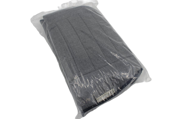 Type S SC57153-10 NTRL Air Purifying Protector Charcoal Odor Absorbent, Natural Cotton, Slip-On, Car Truck SUV Van Seat Cover, Charcoal Grey