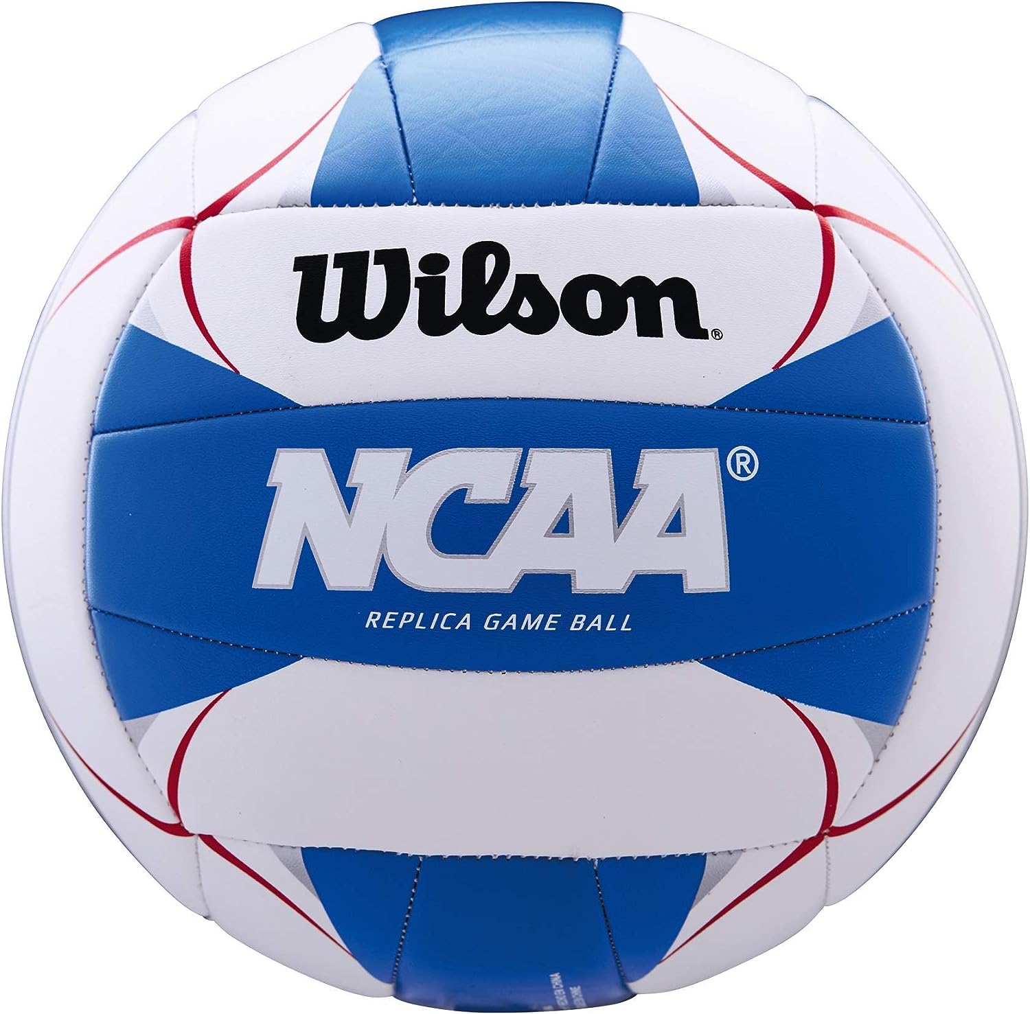 Wilson NCAA Beach Replica Game Volleyball Blue/White/Silver