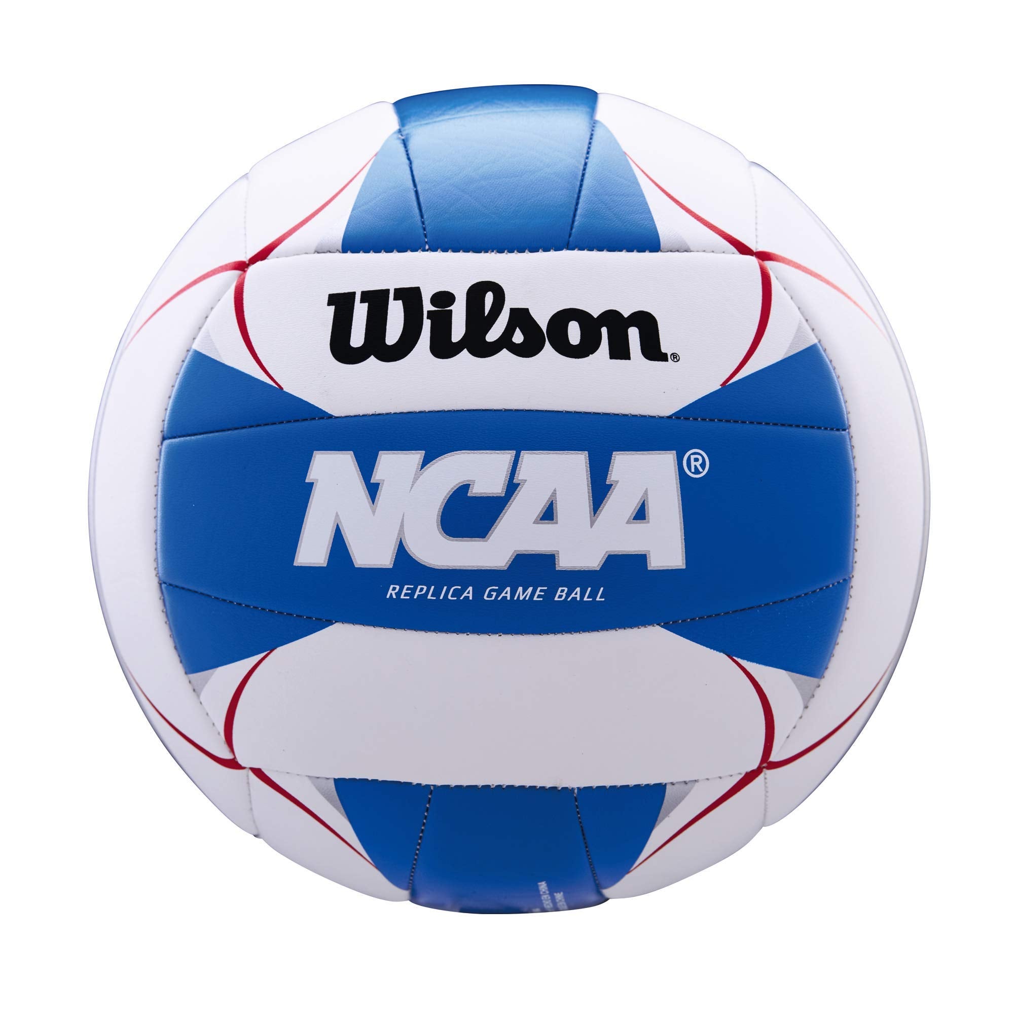 Wilson NCAA Beach Replica Game Volleyball Blue/White/Silver