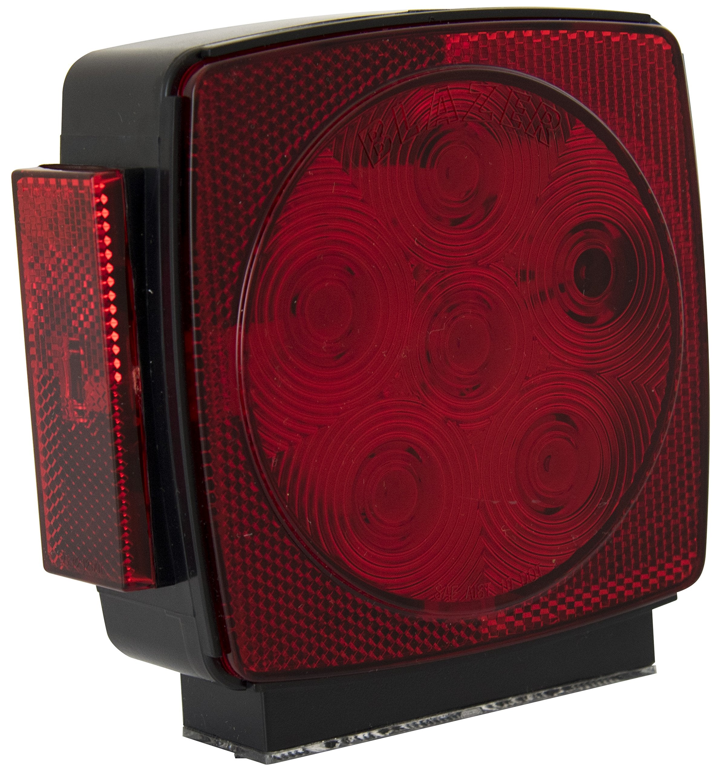 Blazer International C7483RTM LED Square Submersible Stop/Tail/Turn Light, Driver Side Left Side