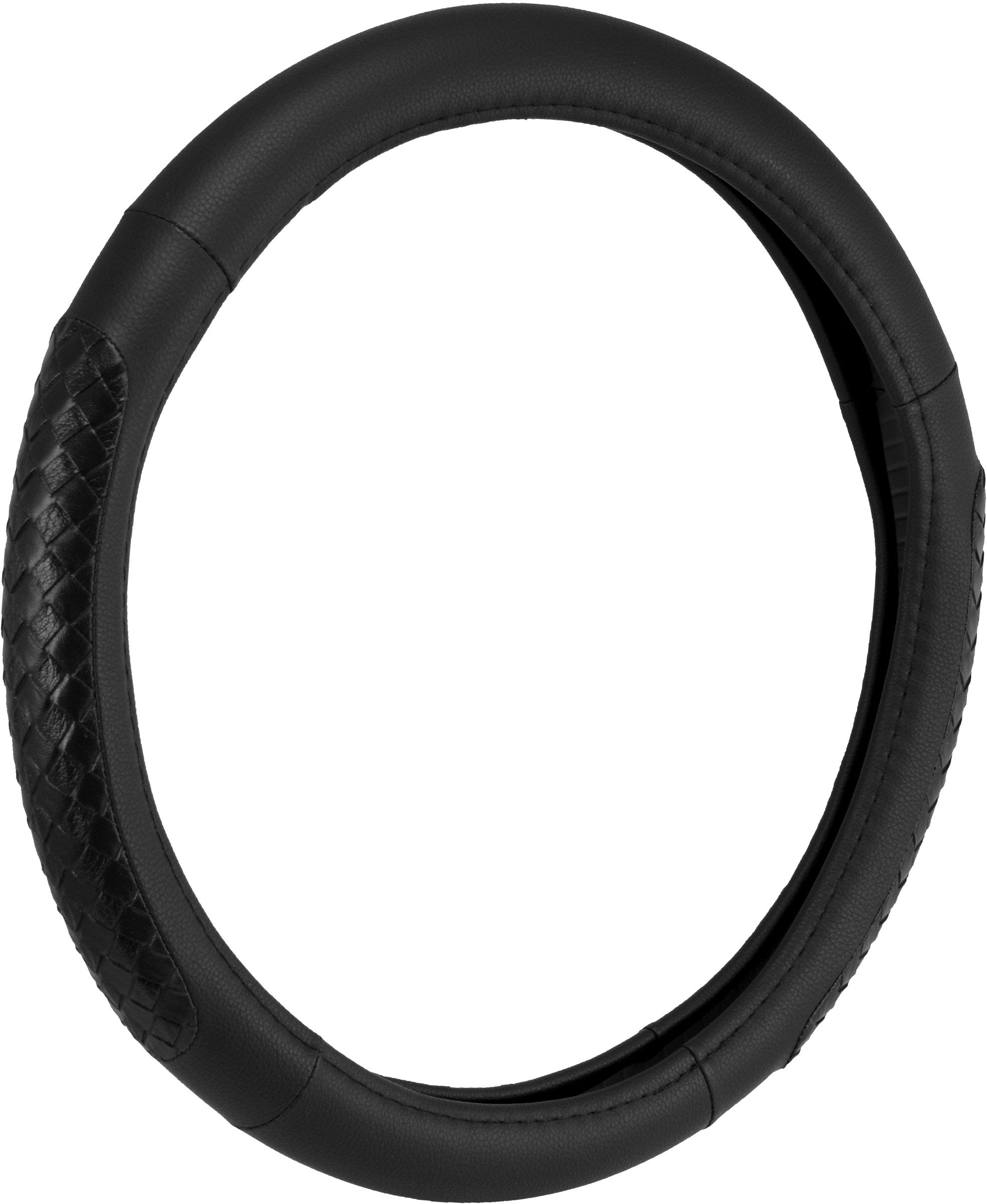 Bell Automotive 22-1-97160-9 Universal Woven Hyper-Flex Core Steering Wheel Cover, Black