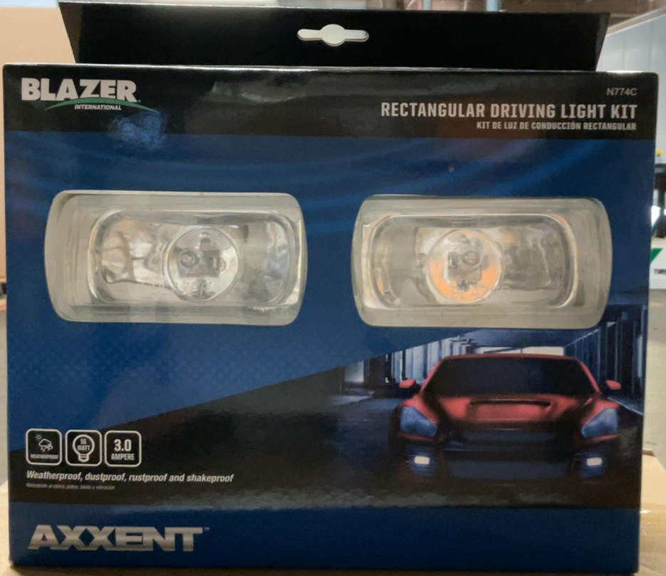 Blazer N774CDl Rectangular Driving Light Kit AZDI
