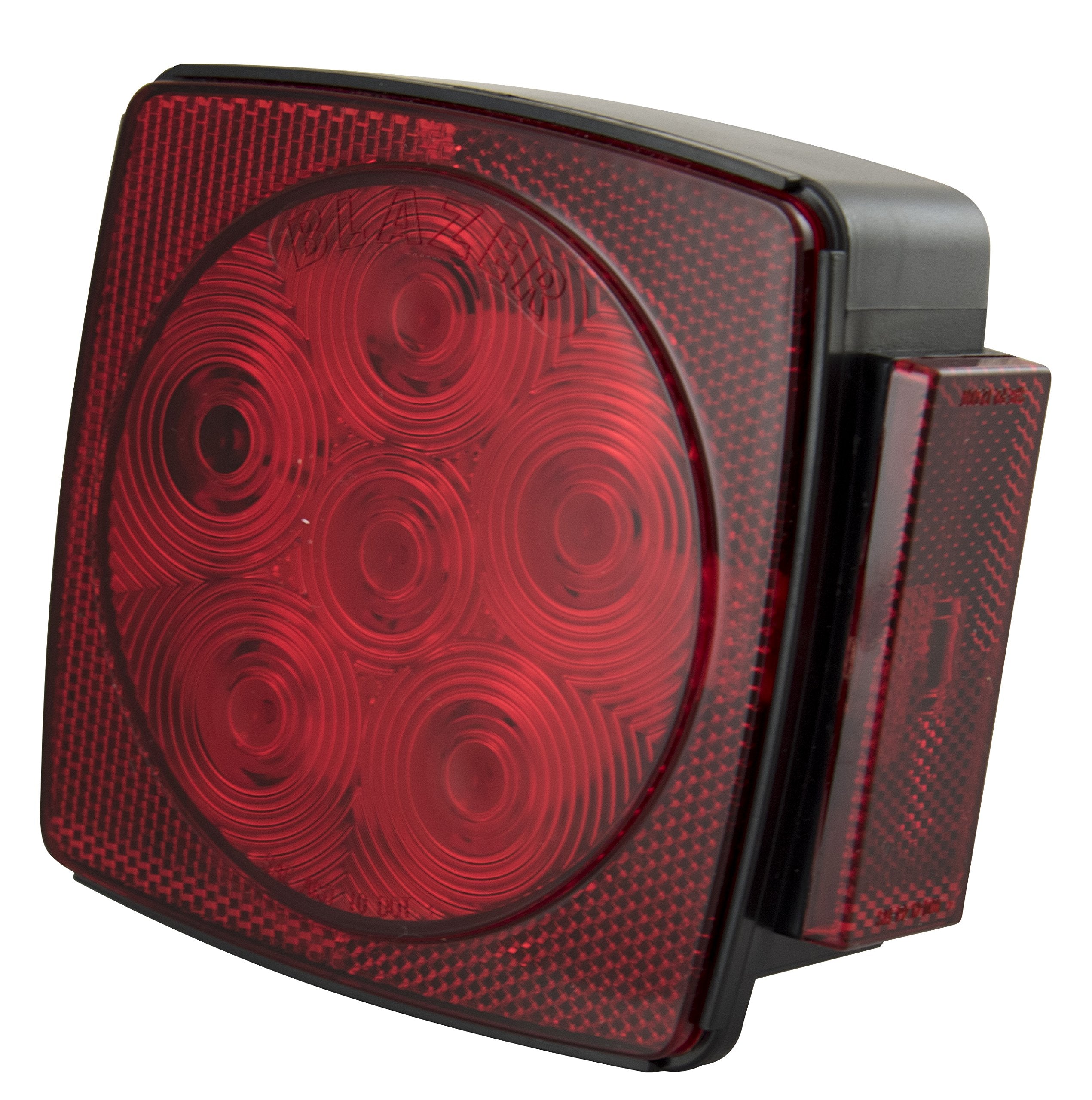 Blazer International C7493RTM LED Square Submersible Stop/Tail/Turn Light, Passenger Side Right Side
