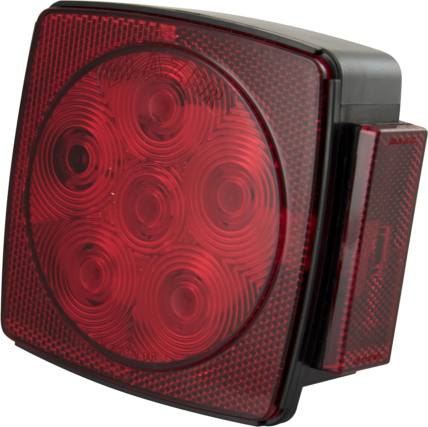 Blazer International C7493RTM LED Square Submersible Stop/Tail/Turn Light, Passenger Side Right Side