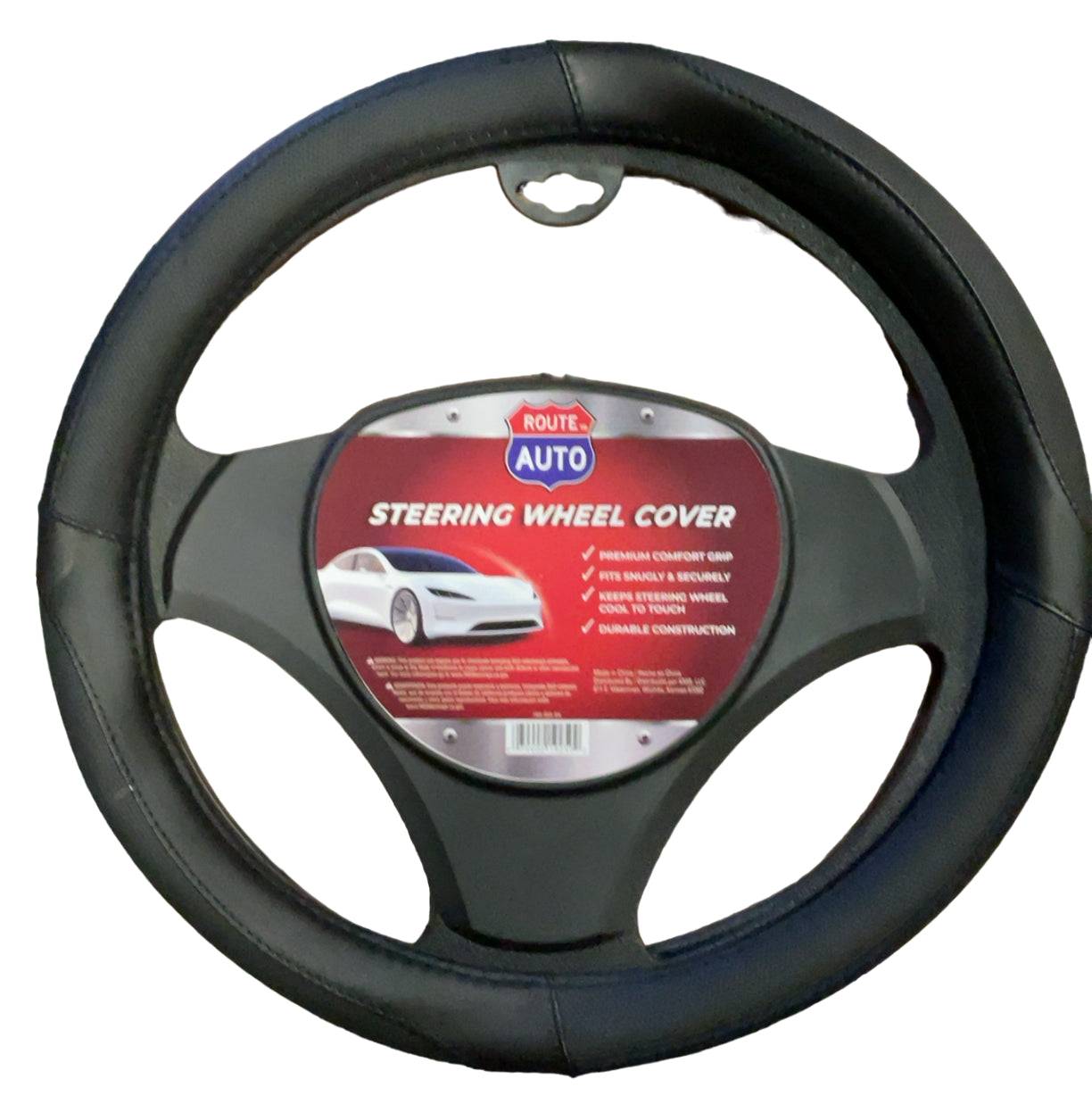 Steering Wheel Cover, Anti Slip, 15-inch Universal Stretchy Steering Wheel Protector Compatible with SUVS, Trucks, Cars, Available in 7 Different Colors