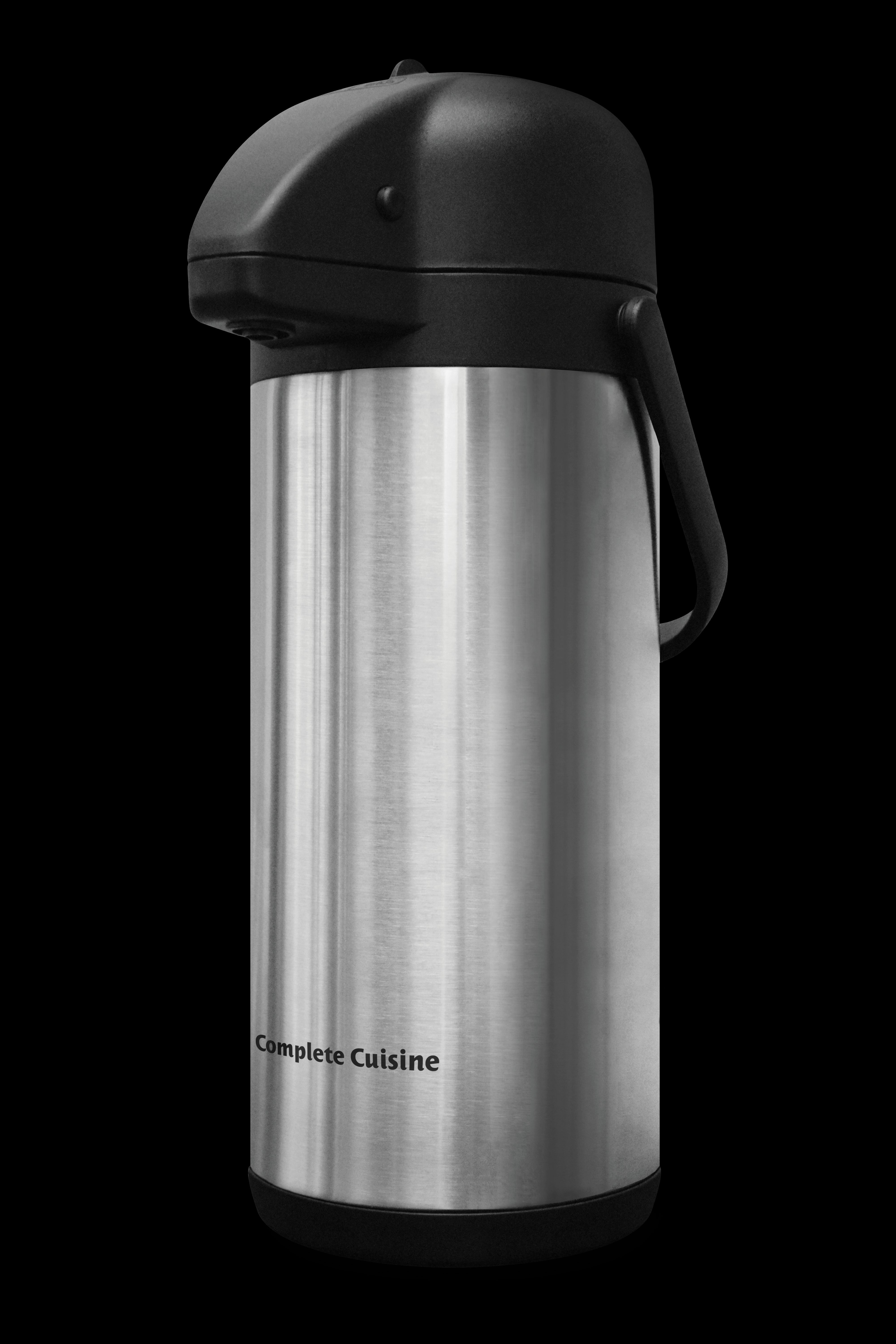 Thermal Carafe 3L Stainless Steel, Hot Water Dispenser for Coffee and Tea, 12 Hour Heat 24 Hour Cold Retention