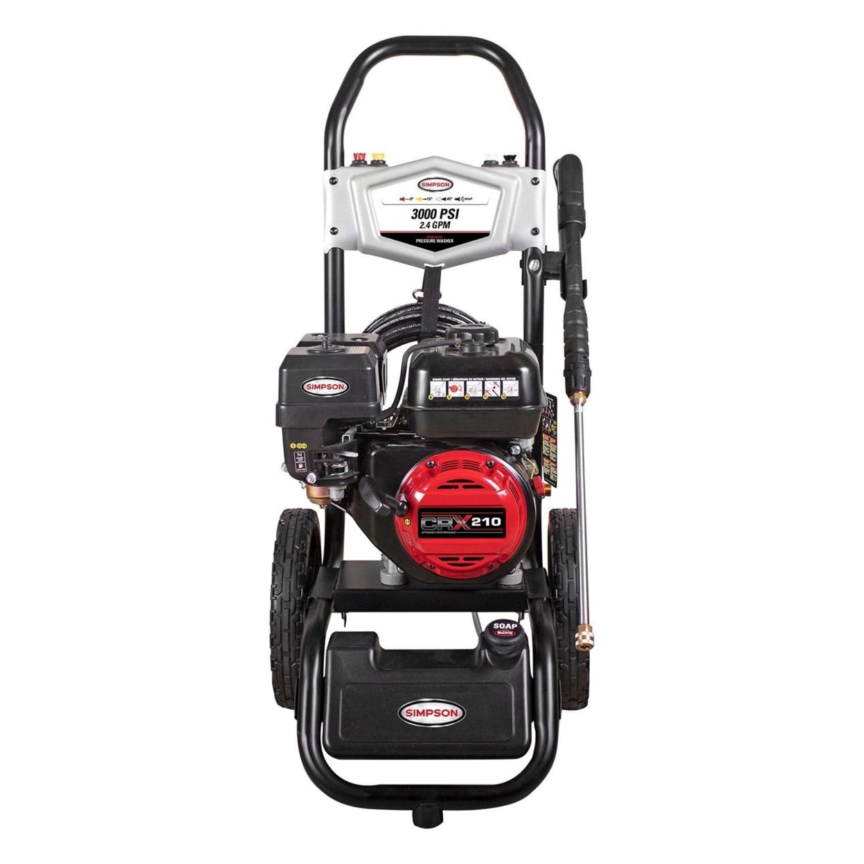 Simpson Megashot MS61220 49-State 3000 PSI 2.4 GPM CRX 208cc Gas Pressure Washer (Refurbished)