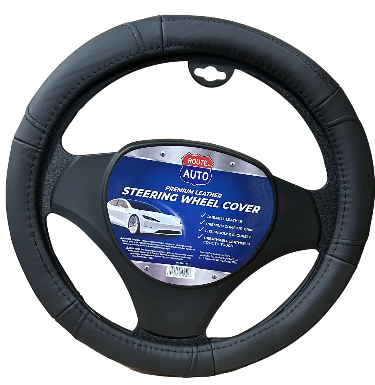 Steering Wheel Cover, Anti Slip, 15-inch Universal Stretchy Steering Wheel Protector Compatible with SUVS, Trucks, Cars, Available in 7 Different Colors