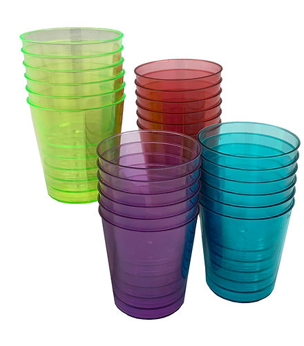 KOLORAE Color 1oz Party Cups 24 Count