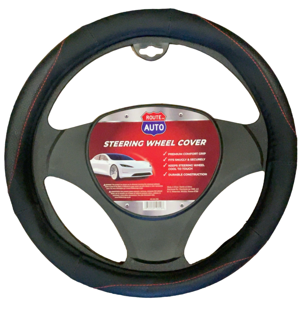 Steering Wheel Cover, Anti Slip, 15-inch Universal Stretchy Steering Wheel Protector Compatible with SUVS, Trucks, Cars, Available in 7 Different Colors