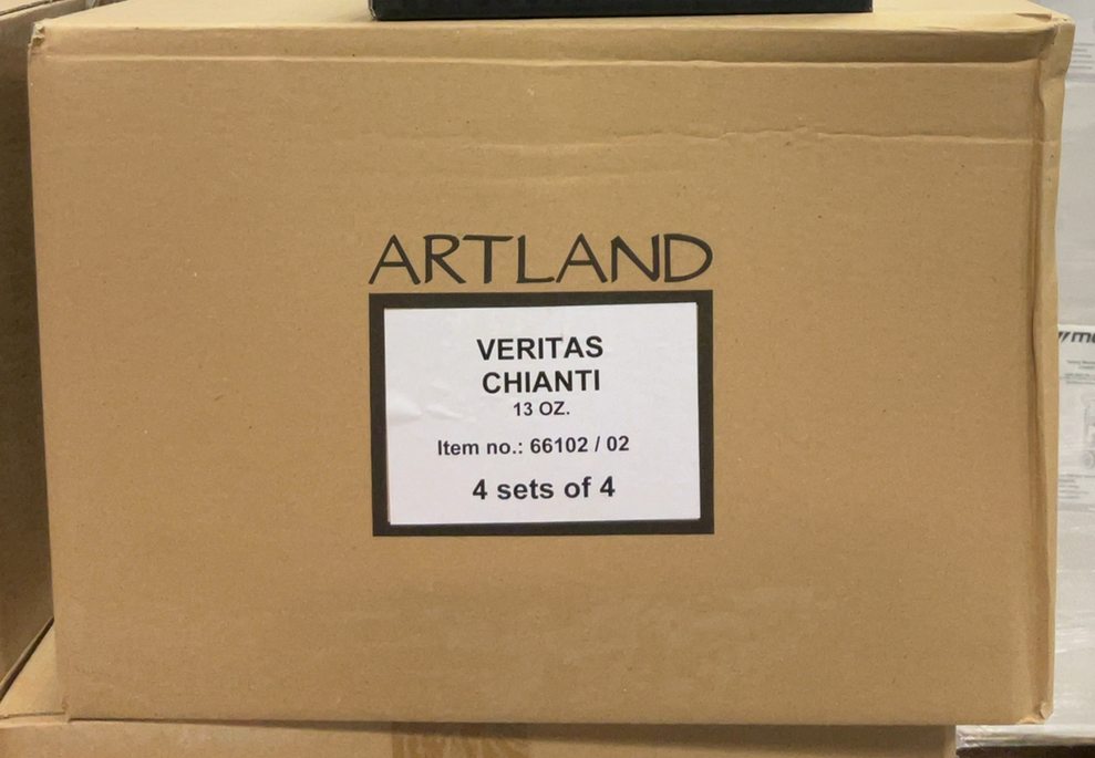 Artland Inc. Veritas Chianti Wine Glasses - Set of 4