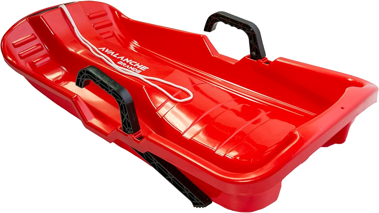 Downhill Kids Snow Sled with Brake- Red or Blue