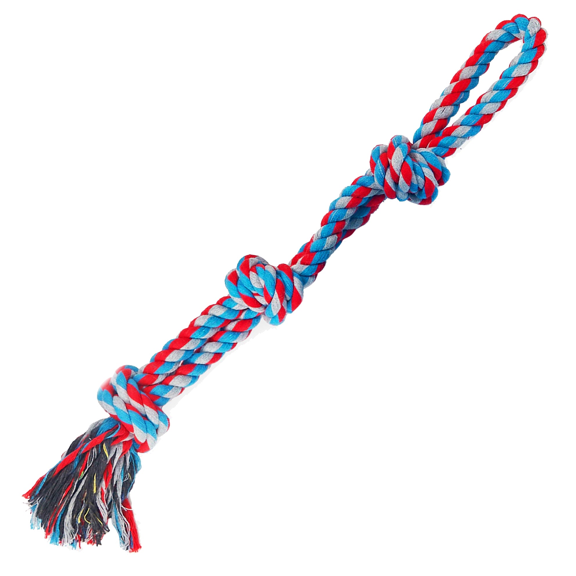 AMZpets Dog Toys for Aggressive Chewers, Dog Accessories Ropes for Medium or Large Breed, Knotted, Heavy Rope for Tug of War, Fetch, Teething, Choose Options: 2 Robe Balls with Handles, Rope Ball, 2 Large Ropes, Or 2 Medium Ropes