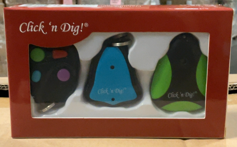 ClicknDig Click 'n Dig Radio Frequency Electronic Key Finder, 2, 4, or 6 Receivers