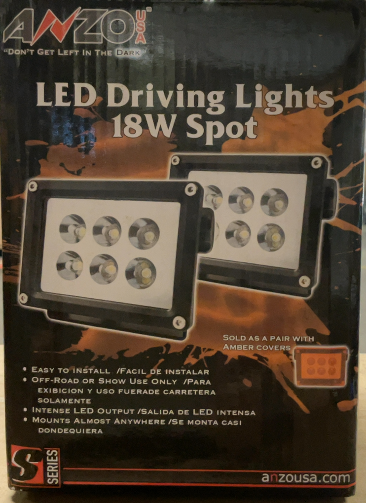 Anzo USA 861141 LED Flush Mount Spot Light Set of 2