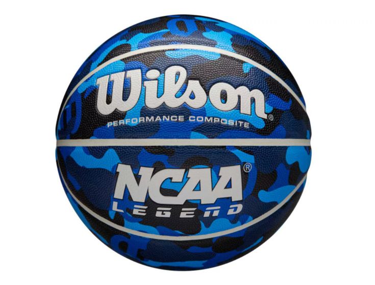 Wilson NCAA Legend Basketball, Options: Orange-Sizes 5 (27.5"),6 (28.5"),and 7 (29.5"), Pink Camo-Sizes 5 (27.5") and 6 (28.5"), and Blue Camo-Sizes 5 (27.5") and 7 (29.5")