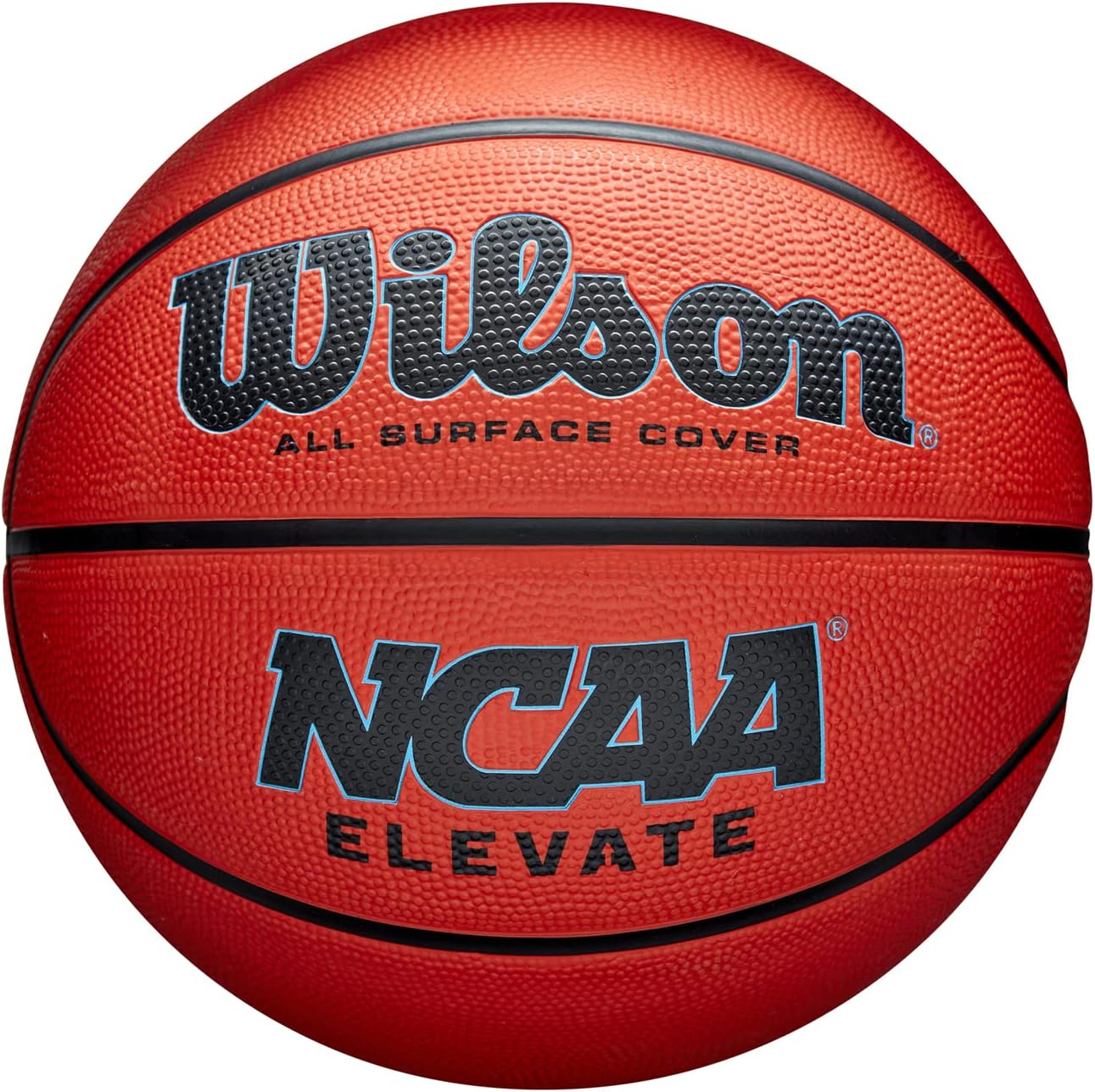 WILSON NCAA Elevate Basketball - Options: Orange Size 5 (27.5"), Green/Navy Size 6 (28.5") and Royal/Orange Size 5 (27.5")