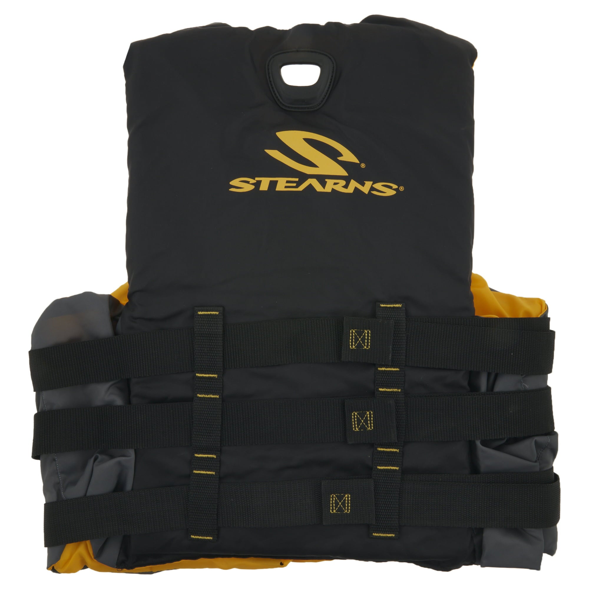 Stearns Infinity Series Antimicrobial Life Jacket, Gray & Yellow, Size Options:  SM/MD, L/XL, and 2X/3X