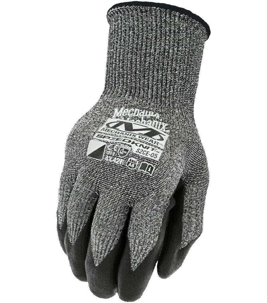 Mechanix Wear Coated Knit Work Gloves, Speedknit (S, M, L, XL, 2XL), 12 Pair in a bag with no tags