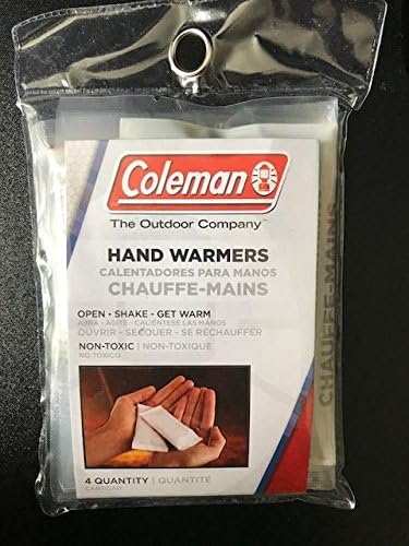 Coleman Disposable Hand Warmer, 4 Pack