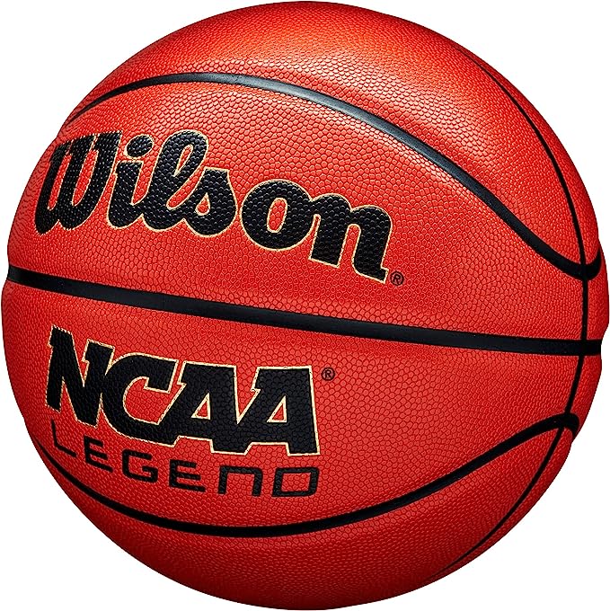 Wilson NCAA Legend Basketball, Options: Orange-Sizes 5 (27.5"),6 (28.5"),and 7 (29.5"), Pink Camo-Sizes 5 (27.5") and 6 (28.5"), and Blue Camo-Sizes 5 (27.5") and 7 (29.5")