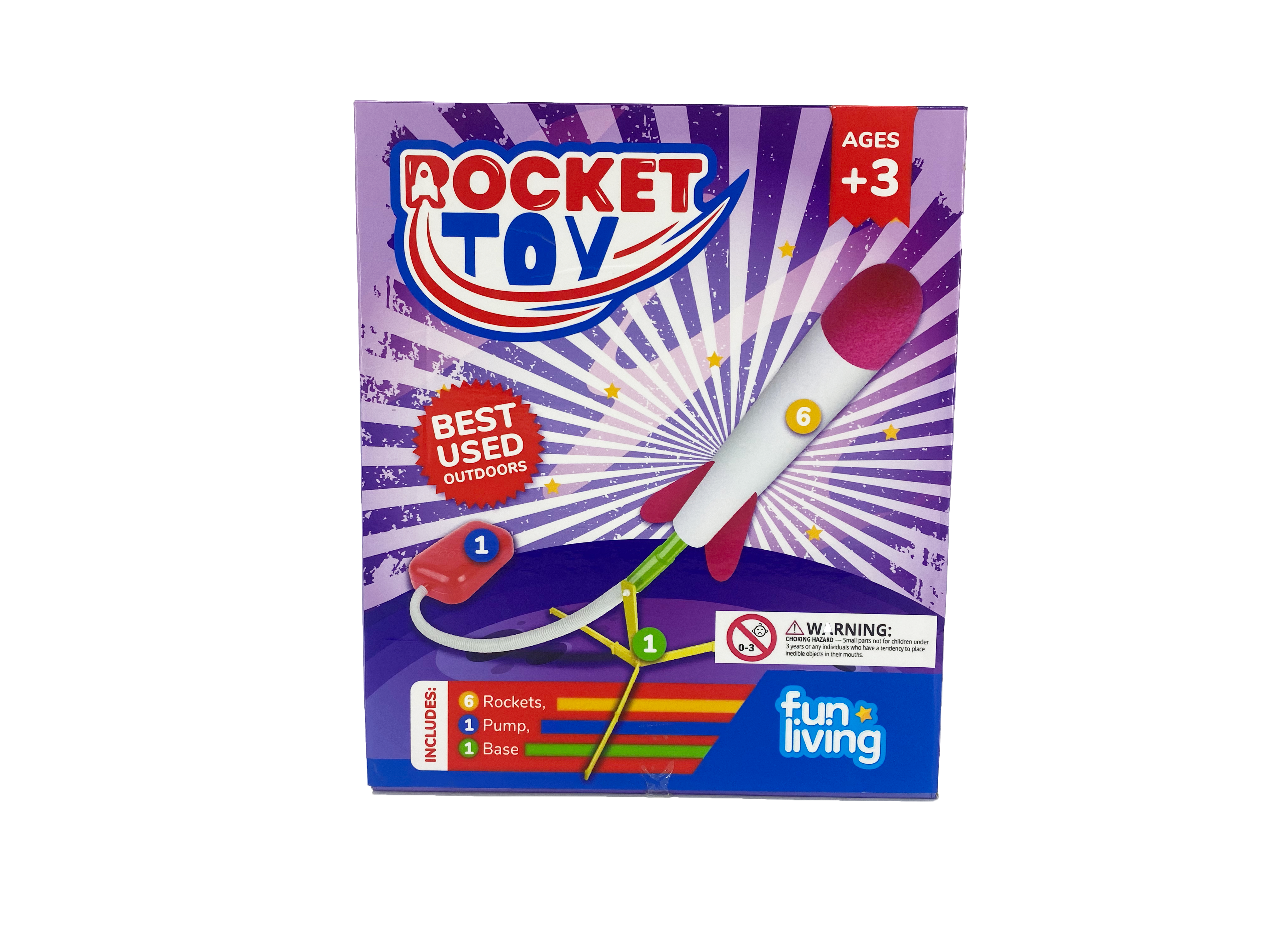 Fun Living Jump Rocket Toy Set, FOB KS