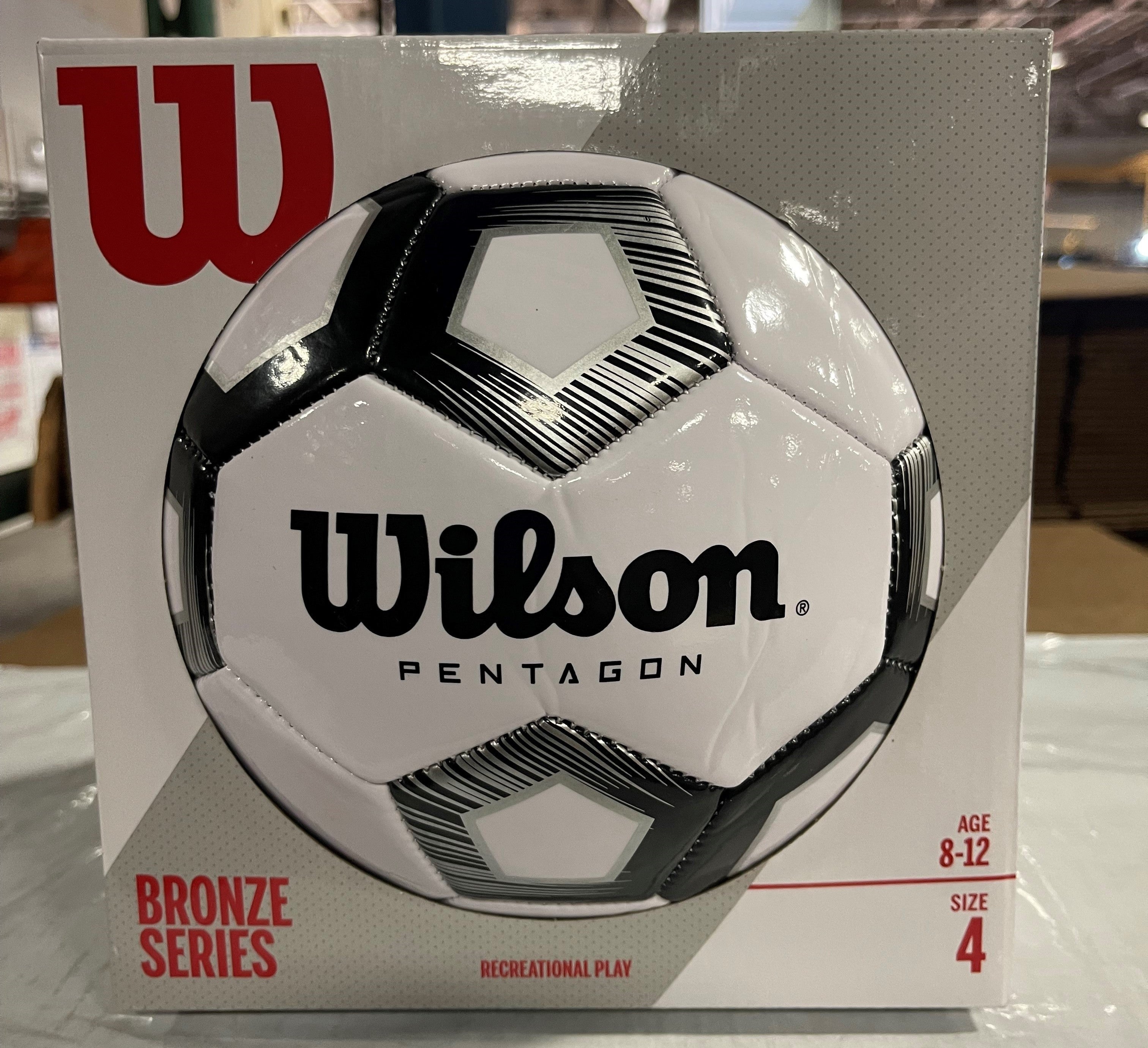 Wilson Pentagon Soccer Ball, Size 3