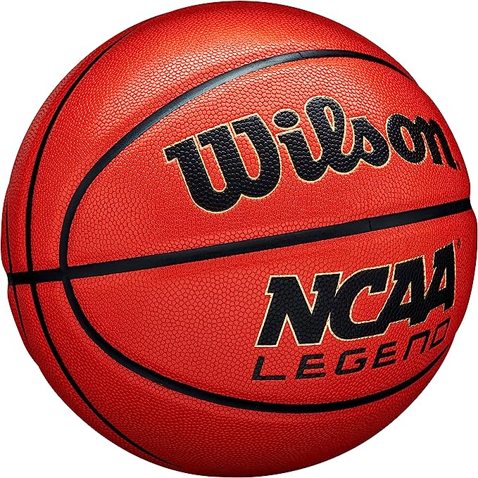 Wilson NCAA Legend Basketball, Options: Orange-Sizes 5 (27.5"),6 (28.5"),and 7 (29.5"), Pink Camo-Sizes 5 (27.5") and 6 (28.5"), and Blue Camo-Sizes 5 (27.5") and 7 (29.5")