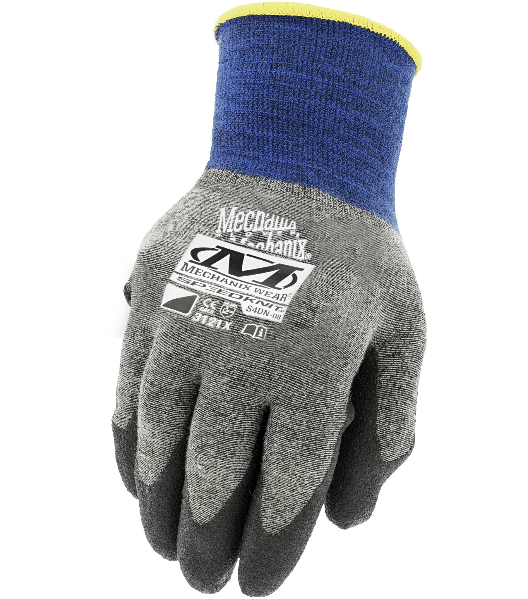 Mechanix Wear Winter Coated SpeedKnit Insulated Grey Work Gloves, 12 Pair in a Pack (Sizes SM and XXL)